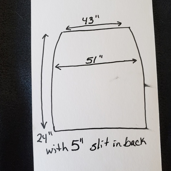 Lane Bryant Faux Pencil Skirt - Picture 6 of 6